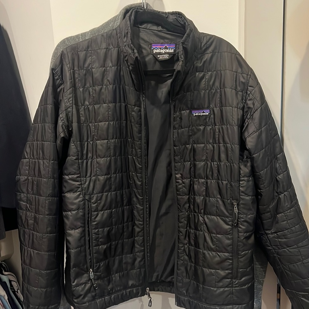 Patagonia mens puff nano jacket.